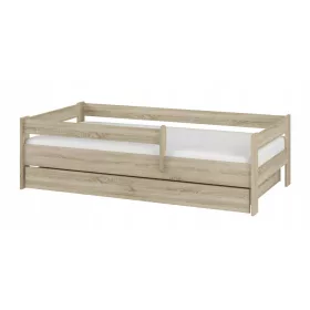  SIMPLE BABY BOO Kinderbett 160x80 + SCHUBLADE Sonoma-Eiche