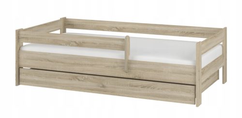  SIMPLE BABY BOO Kinderbett 160x80 + SCHUBLADE Sonoma-Eiche