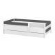  SIMPLE BABY BOO Kinderbett 160x80 DRAWER weiß anthrazit