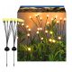  Azaris eingebettete Solarlampe, schwarz, 70 cm, 1 Stk.