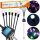  LedClick Solarlampe, schwarz, 70 cm, 2 Stk.