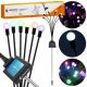  LedClick Solarlampe, schwarz, 70 cm, 2 Stk.