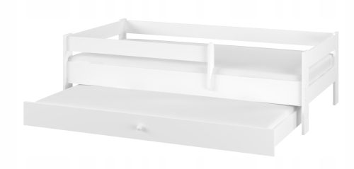  SIMPLE DOUBLE BABY BOO Kinderbett 160x80 GLATTES WEISS