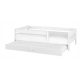  SIMPLE DOUBLE BABY BOO Kinderbett 160x80 GLATTES WEISS