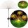  LedClick Solarlampe, schwarz, 110 cm, 2 Stk.