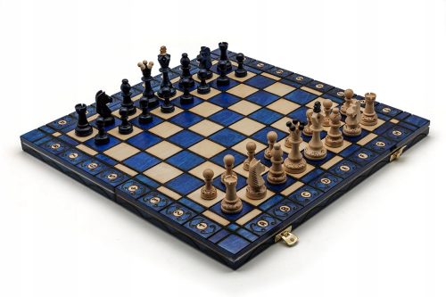  Senator braunes Schach/Dekorationsschach/Holzschach/Hersteller Szachy Żurek