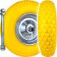  RAD FÜR BARRORROW VOLL MIT ACHSE 4.00-8 PU STRONG MAMUTH