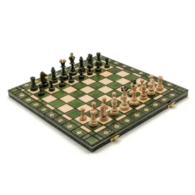    Senator braunes Schach/Dekorationsschach/Holzschach/Hersteller Szy Zurek