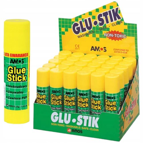  AMOS Schulbüro KLEBESTIFT-Set 30-tlg. 8g Klebestift