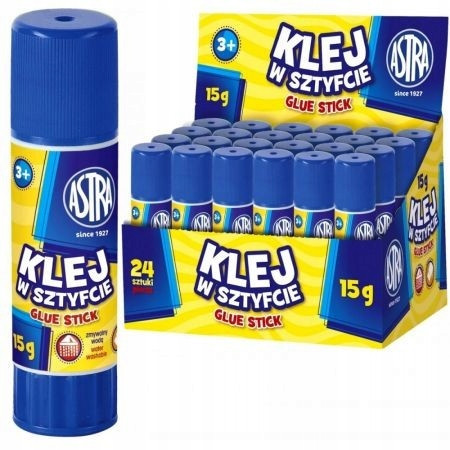  Set ASTRA-Schulbüro-KLEBERSTICKS, 24-tlg. 15g-Packung