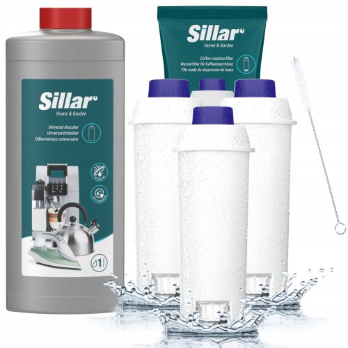  Universeller Entkalker für Sillar 1 l Kaffeemaschine + 2 weitere Produkte