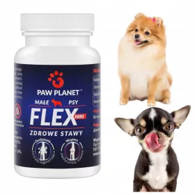    PAW PLANET FLEX MINI TABLETTEN FÜR GESUNDE GELENKE FÜR HUNDE KOLLAGEN-HYALURONSÄURE