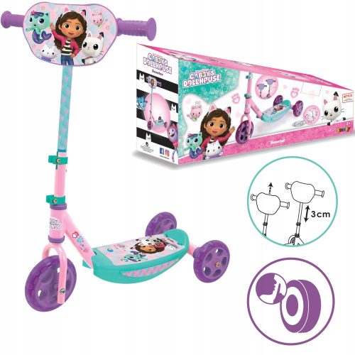  DREIRAD-SCOOTER MÄHT HAUS GABI SILENT WHEELS 3+