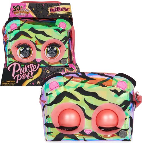  GELDBÖRSE PETS PURRISMA ZEBRA INTERAKTIVE TASCHE MIT AUGEN UND TON