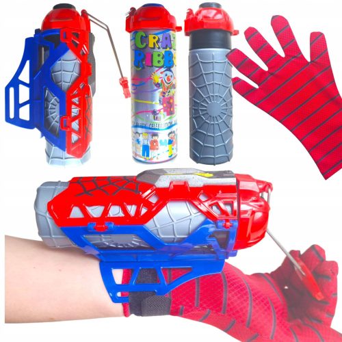  SPIDERMAN HANDSCHUHNETZ ODER WASSERWERFER SERPENTINE WASSERSPRÜHGERÄT 4in1
