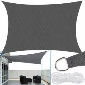  Gartensegel 700 x 500 cm, Kunststoff