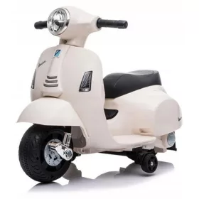    Baby Mix Vespa batteriebetriebenes Motorrad für Kinder, weiß