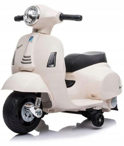  Baby Mix Vespa batteriebetriebenes Motorrad für Kinder, weiß