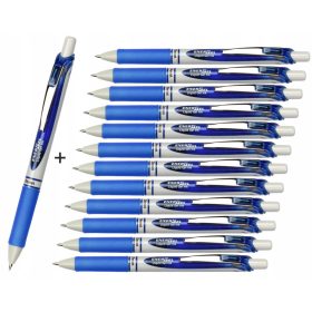  Traditioneller blauer Pentel-Kugelschreiber