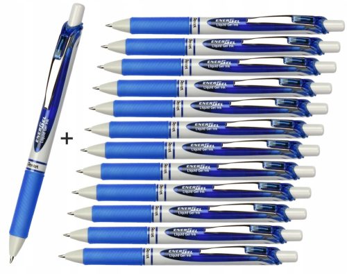  Traditioneller blauer Pentel-Kugelschreiber