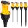  SuperLED Solarlampe, schwarz, 65 cm, 4 Stk.