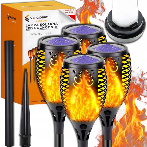  Anhänger Solarleuchte Metalnet schwarz 50,5 cm 4 Stk.