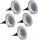  Solar-Pendelleuchte POLIFACH silber 12,6 cm 1 Stk.