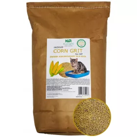    Maisstreu für Katzen NATÜRLICHES Pelletgranulat 16 Liter XXL PACK