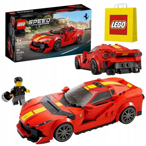  LEGO Speed Champions 76914 Ferrari 812 Competizione + LEGO Papiertüte