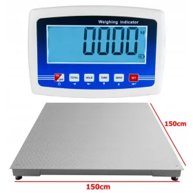 Bielskie Wagi Plattformwaage 3000 kg x 500 g