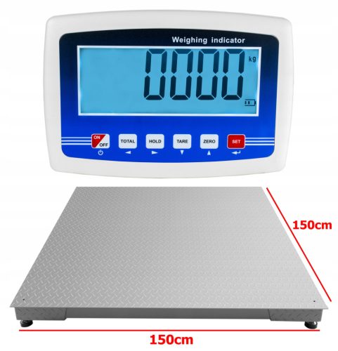 Bielskie Wagi Plattformwaage 3000 kg x 500 g