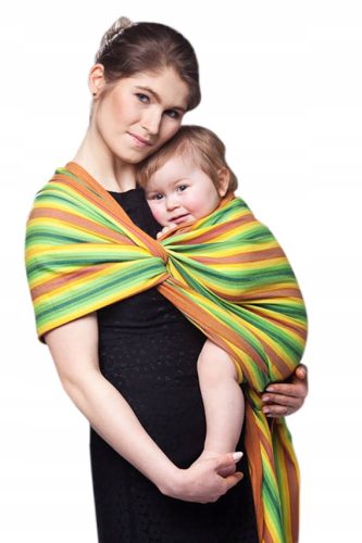 Natibaby L. Gewebter geknoteter Schal
