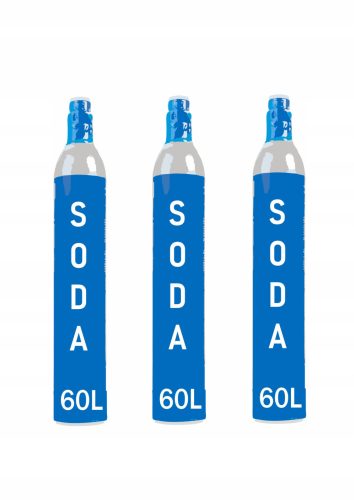 Sodagas 425g für Flasche, CO2 BIO-Kartusche
