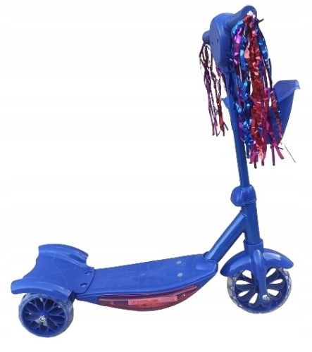  DREIRAD-ROLLER FÜR KINDER, LEUCHTET UND 3-RAD-LED-SPIEL MIT RIDE-OVER-Melodien