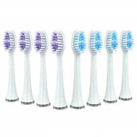    8x Köpfe für TESSA SONIC und TEESA SONIC PRO Ersatzspitzen weiß TSA8012