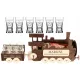  Lokomotive Zug mit Gravur zum Geburtstag 18 40 50 60 70