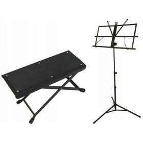  GITARRENFUSSSTOPP / FÜR GITARRE + Notenständer +...