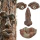  GARTENDEKORATION GARTENBÄUME GESICHT AUF DEM BAUM ZUR DEKORATION VON FUTTERBÄUMEN