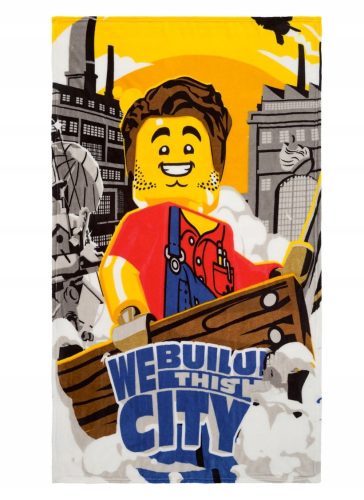  LEGO Decke 100 x 150 cm in den Farben Gelb und Gold LEGO City
