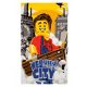  LEGO Decke 100 x 150 cm in den Farben Gelb und Gold LEGO City