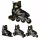  Verstellbare Rollschuhe 4in1 Inline-Skates Rollschuhe Schlittschuhe 35-38 + CGROT-Sportführer