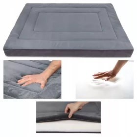    ORTHOPÄDISCHER LEICHTER VISCO-MEMORY-Schaum 100x70 grau VMO