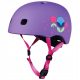  Mikro-Fahrrad-/Scooter-Helm – Floral Purple S