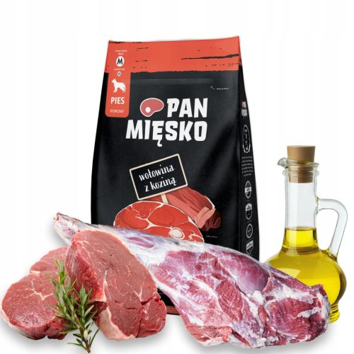  Pan Mięsko Hundefutter, Rind und Ziege, 20 kg