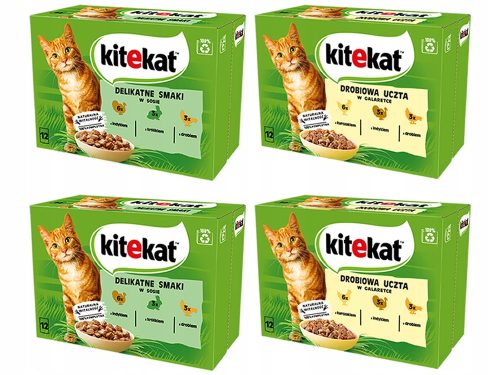  KITEKAT Delikatne Smaki Beutel 12x85g