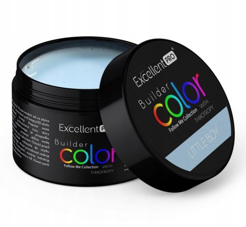  AUSGEZEICHNETES PRO BUILDER GEL FARBAUFBAUGEL BLAU LITTLE BOY 15 g