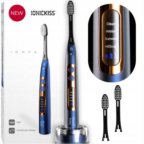  IonicKiss IONPA Home Premium Schallzahnbürste weiß