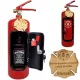  Feuerlöscherstange mit Feuerzeug Geschenk Geburtstag Rentner Kerl Feuerwehrmann Ehemann 18-99