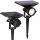  SuperLED Solarlampe, schwarz, 30 cm, 1 Stk.