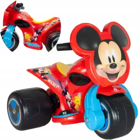    INJUSA Mickey Mouse Dreirad Samurai Ride-On für Kinder mit 6V Batterie